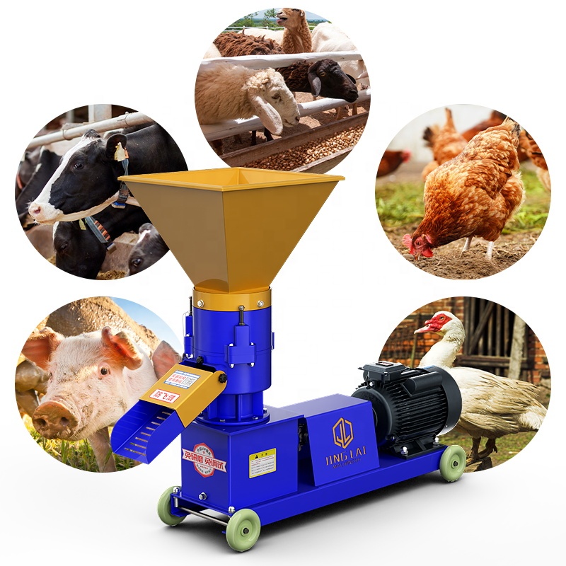 Wood Pellet Making Machine - Animal Fish Feed Wood Pellet Mill