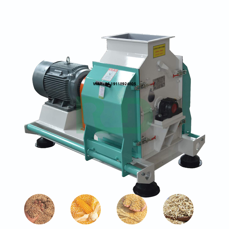 Grain Mill Grinder - Automatic Feed Grinder Machine - Animal