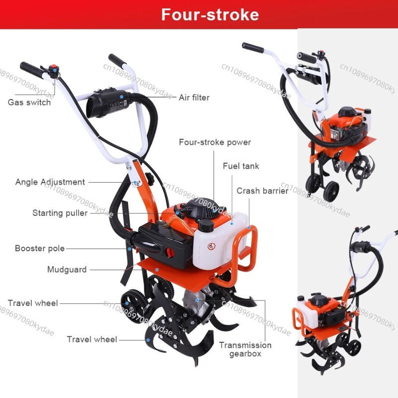 Multi-function Micro Tiller Ma - Farming Tools For Agriculture ulasan dan harga