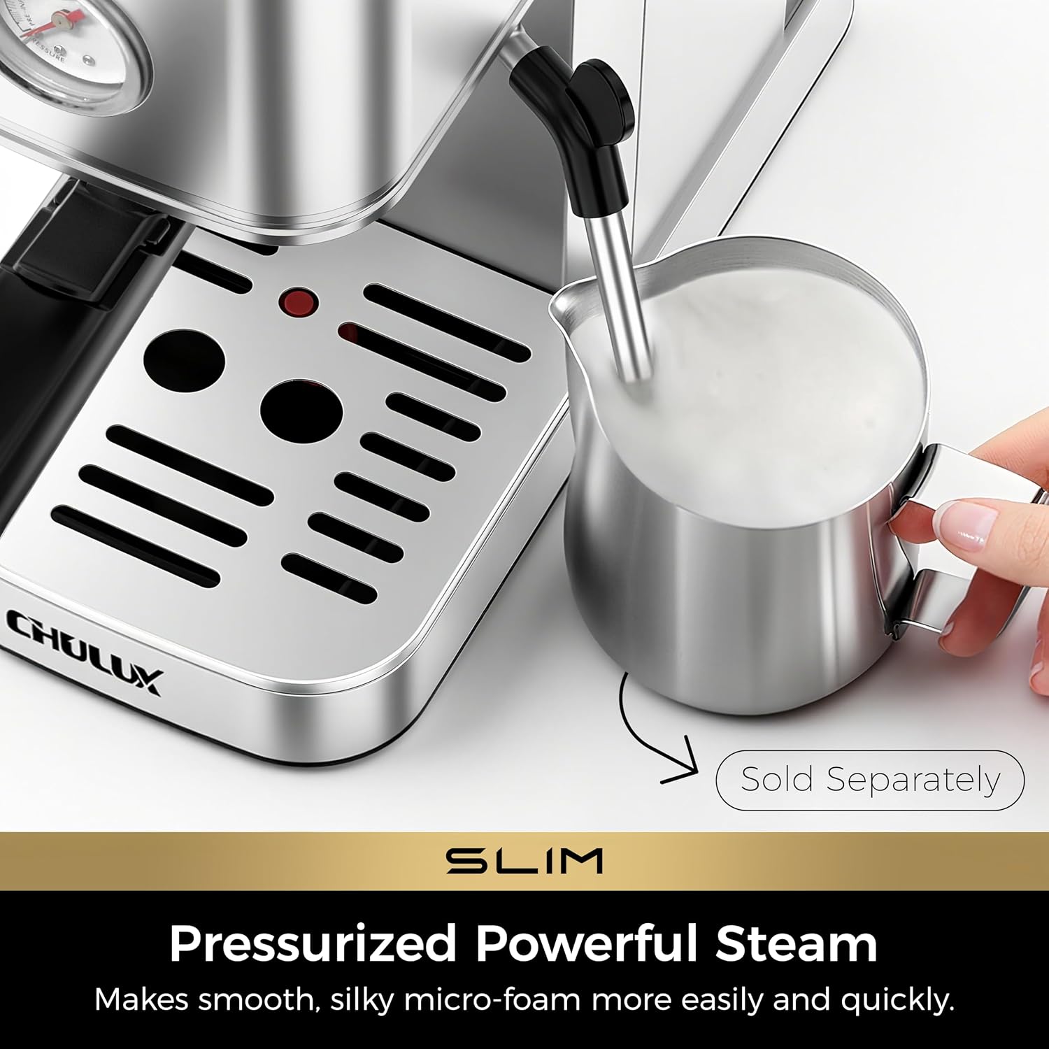 20 Bar Espresso Machine with M - Milking Machine ulasan dan harga
