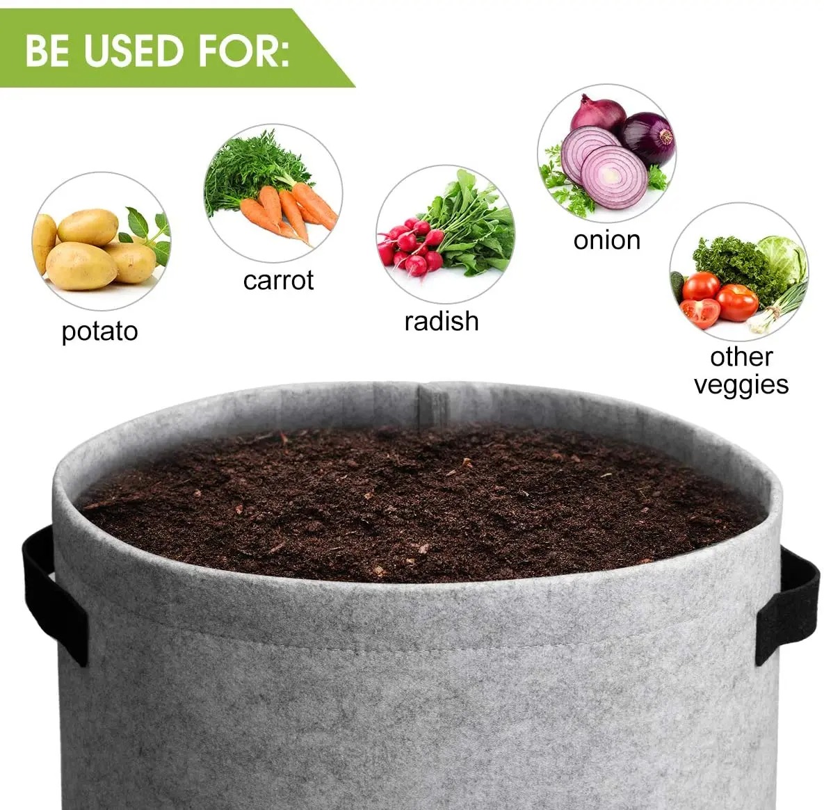3Styles Felt plant grow bags n - Agriculture Vertical Farming ulasan dan harga