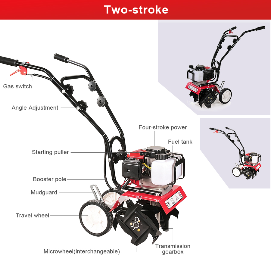 Tungfull Petrol Micro Cultivat - Farming Tools For Agriculture ulasan dan harga