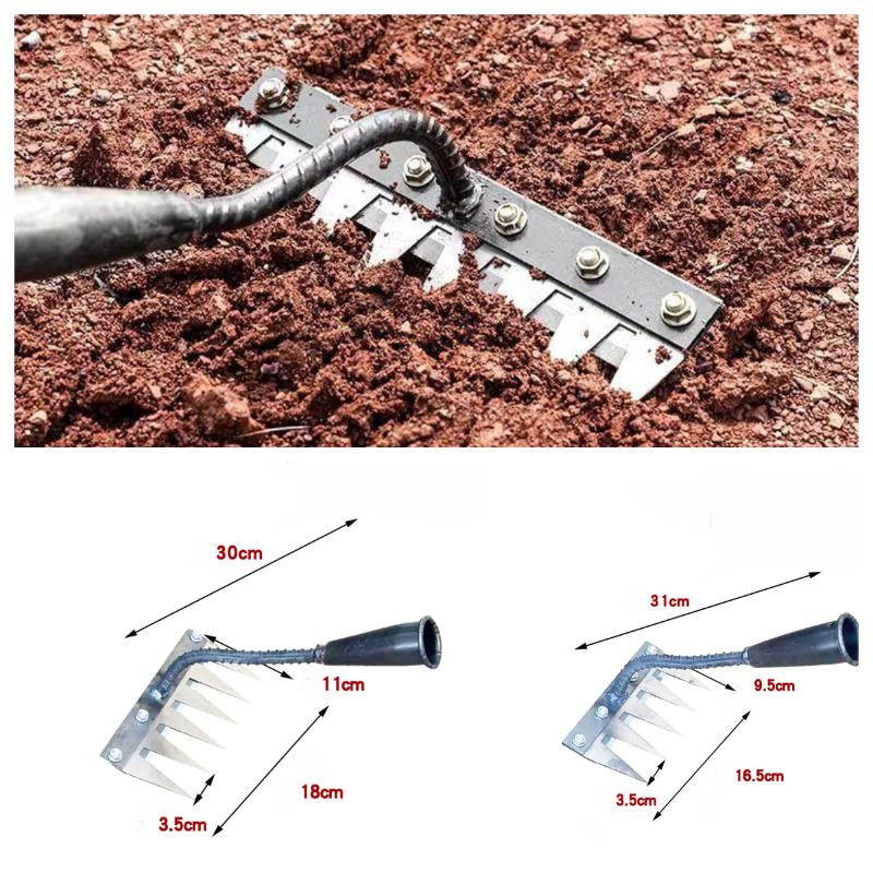 Steel Garden Weeding Rake Mult - Farming Tools For Agriculture ulasan dan harga