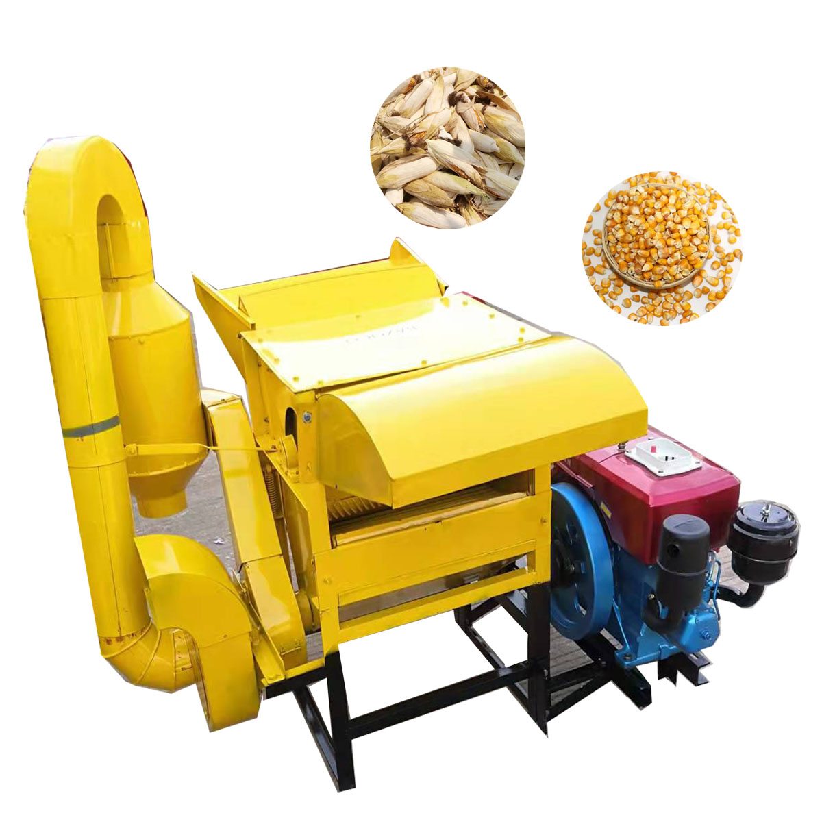 Multifunctional Threshing Mach - Rice Thresher Machine ulasan dan harga