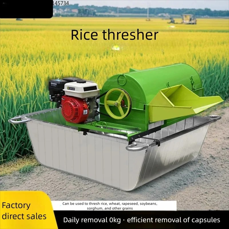 Multifunctional Dry and Wet Du - Rice Thresher Machine ulasan dan harga