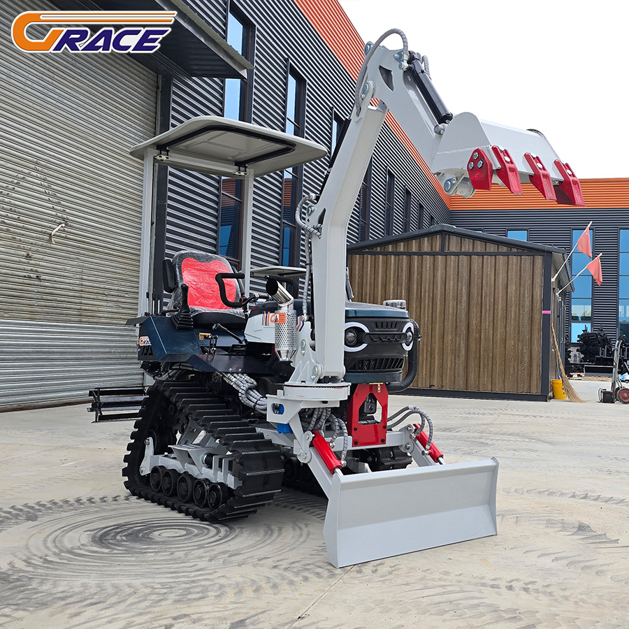 30HP Diesel Rubber Track Crawl - Agriculture Farming Equipments ulasan dan harga