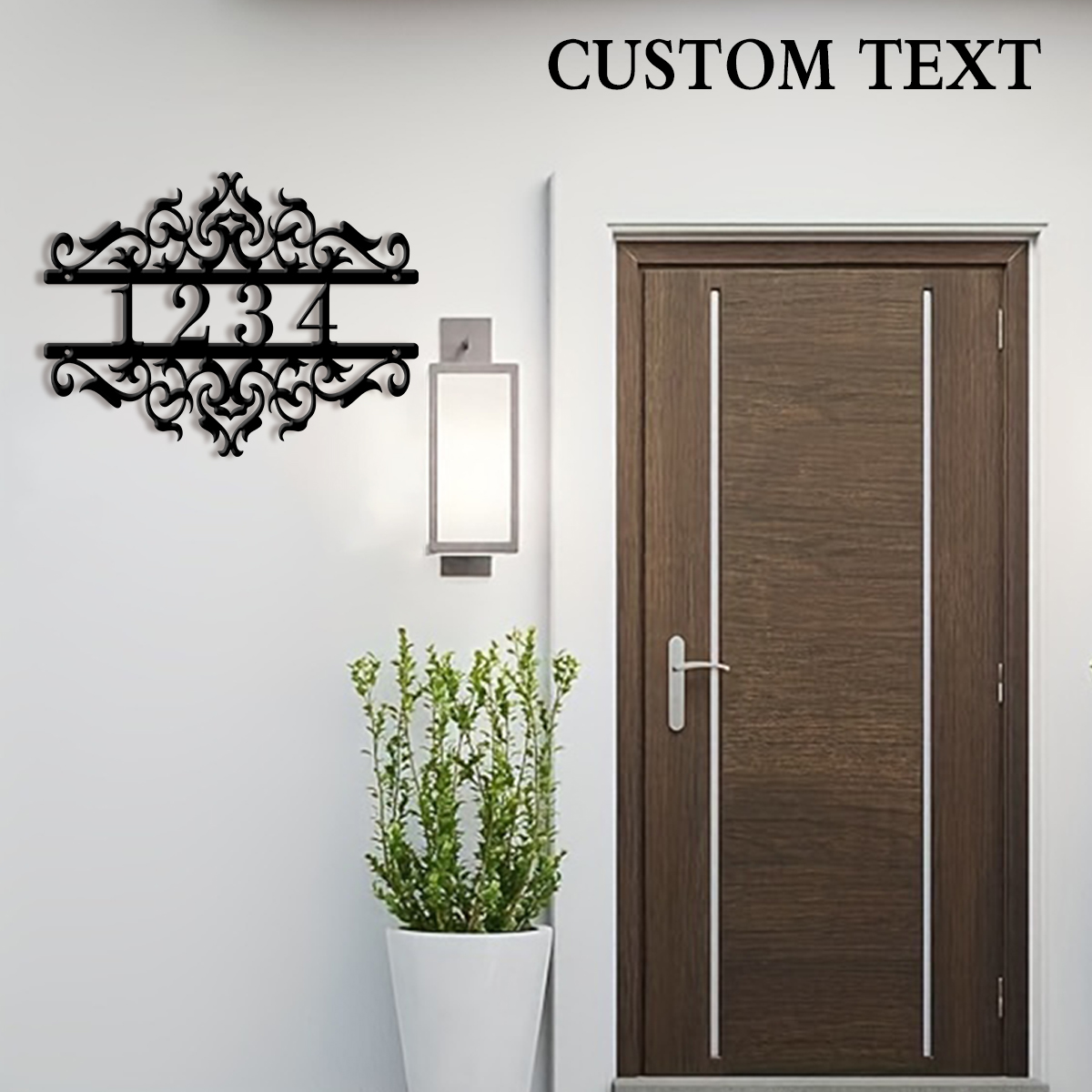 1Pc Custom heart Metal Door St - Farming & Agriculture Word Stacks ulasan dan harga