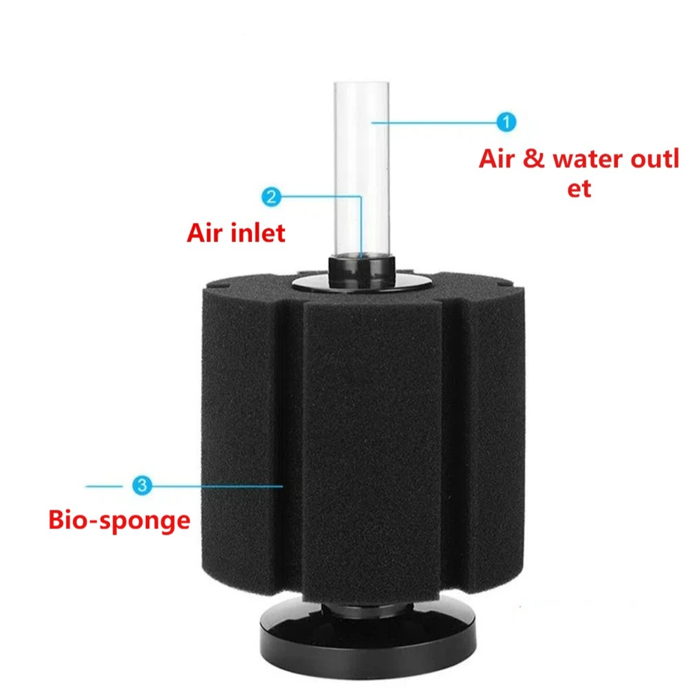 Aquarium Filter Sponge For Fis - Fish Pond Aerator ulasan dan harga