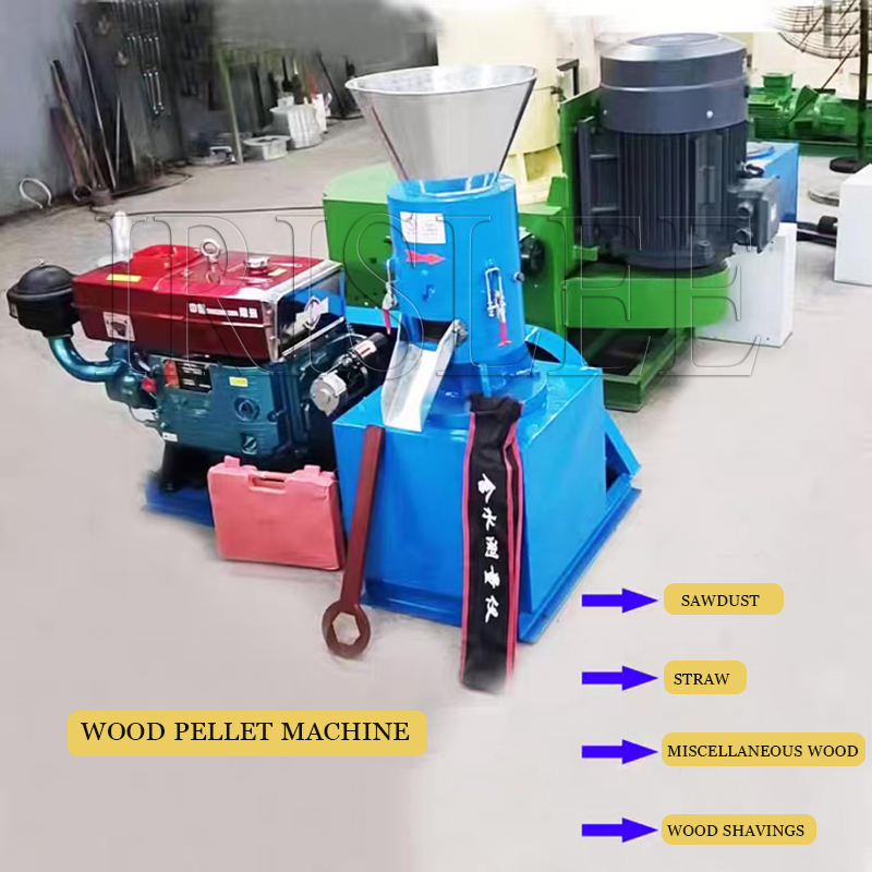 60-80Kg/H Diesel Wood Pellet M - Wood Pellet Making Machine ulasan dan harga