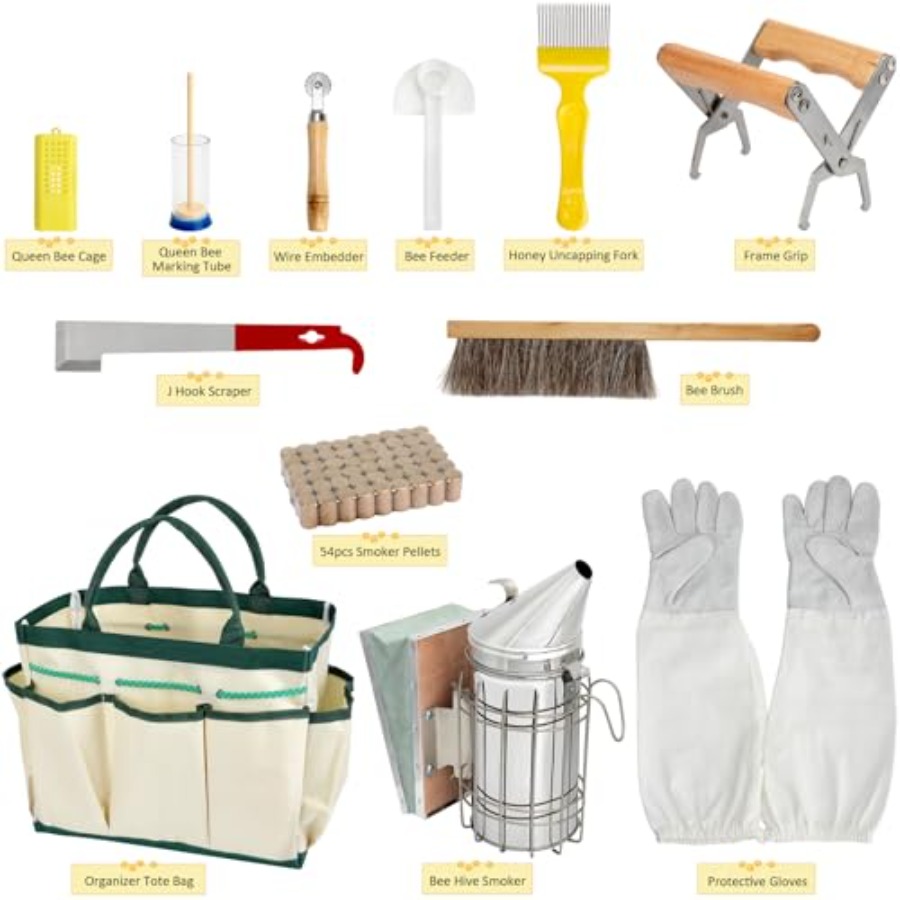 Blisstime 13pcs Bee Hives Star - Bee Smoker Tool ulasan dan harga