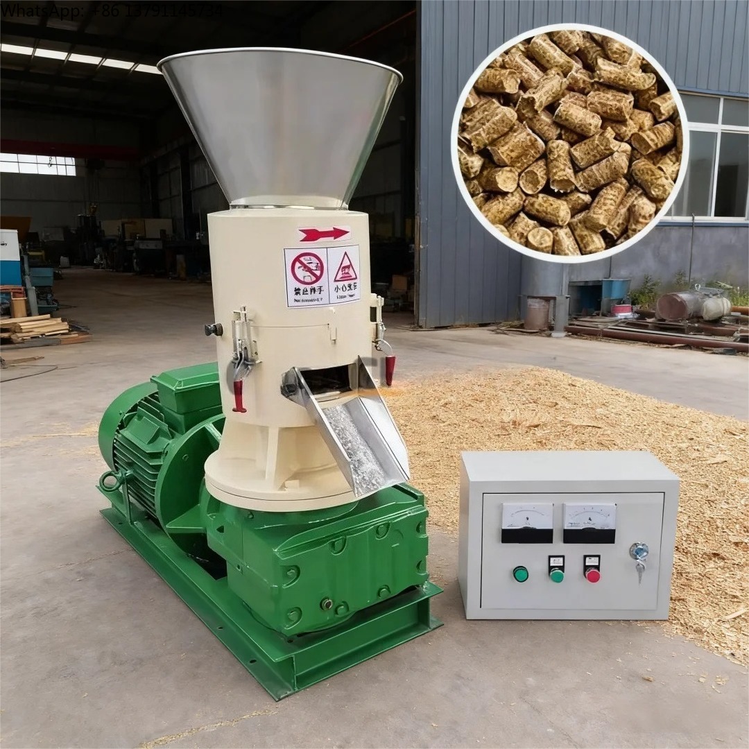 High Quality Flat Die Wood Pel - Wood Pellet Making Machine ulasan dan harga