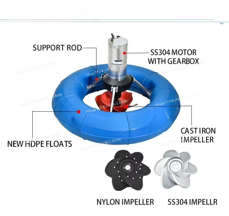 Stainless Steel Fish Shrimp Po - Fish Pond Aerator ulasan dan harga
