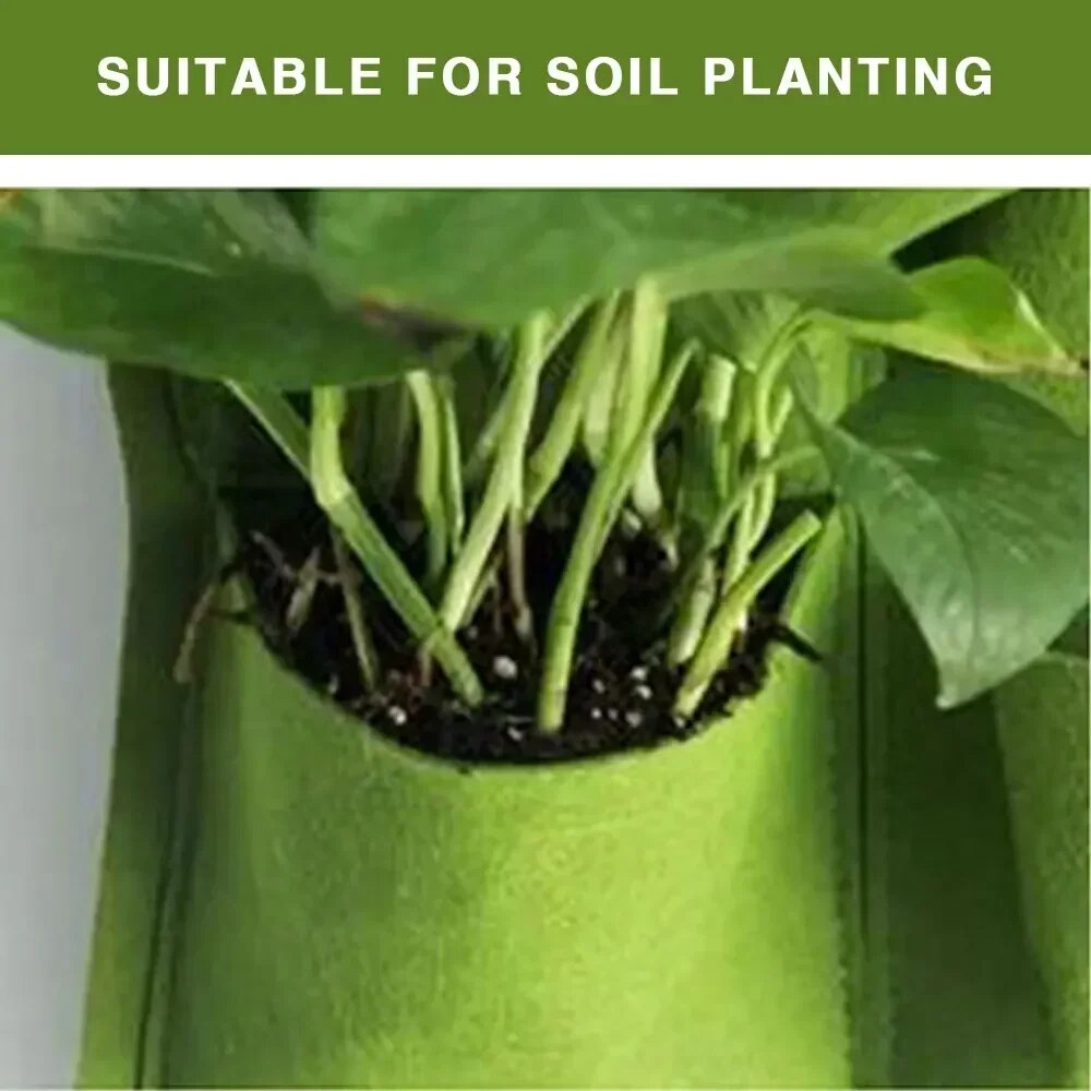 NEW Wall Hanging Pockets Plant - Agriculture Vertical Farming ulasan dan harga